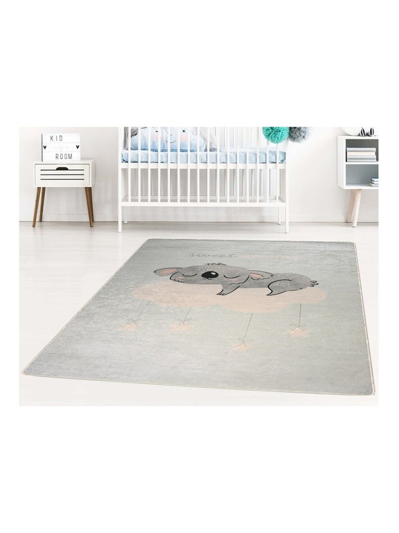 Tapis Enfant Sweat Dreams Bleu - Kiabi