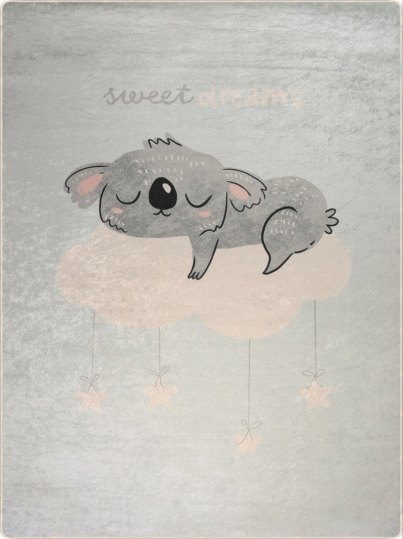 Tapis Enfant Sweat Dreams Bleu - Kiabi