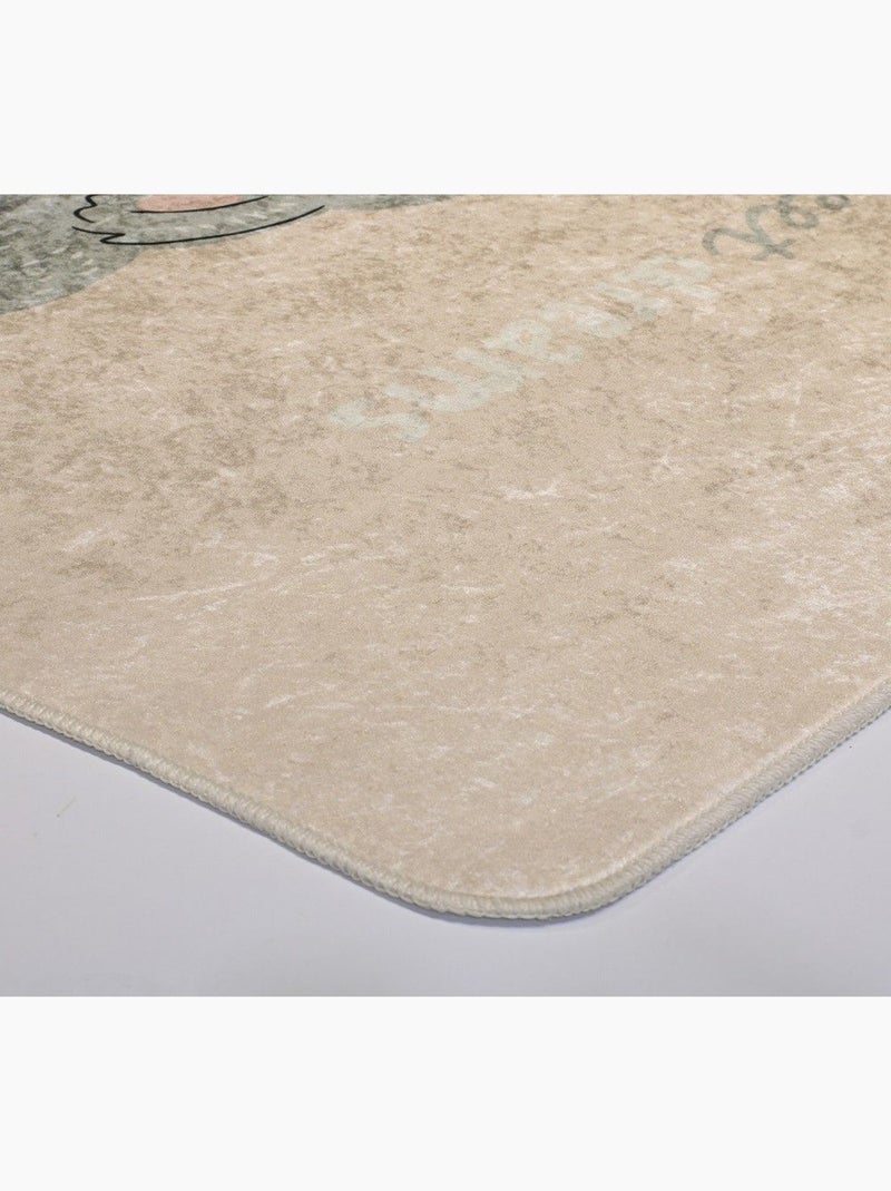 Tapis Enfant Sweat Dreams Rose - Kiabi