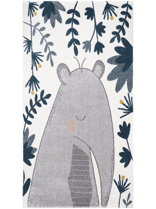 Tapis Enfant Tamanoir Boris en polypropylène - Kiabi