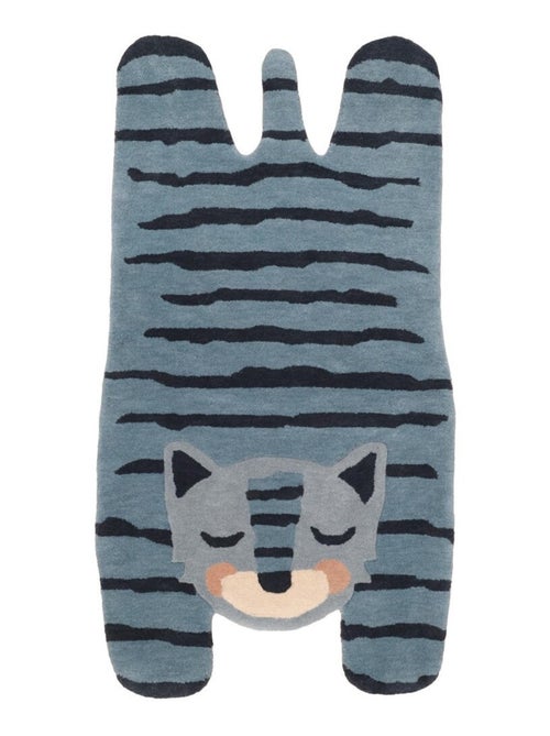Tapis Enfant Tigre en laine - Kiabi