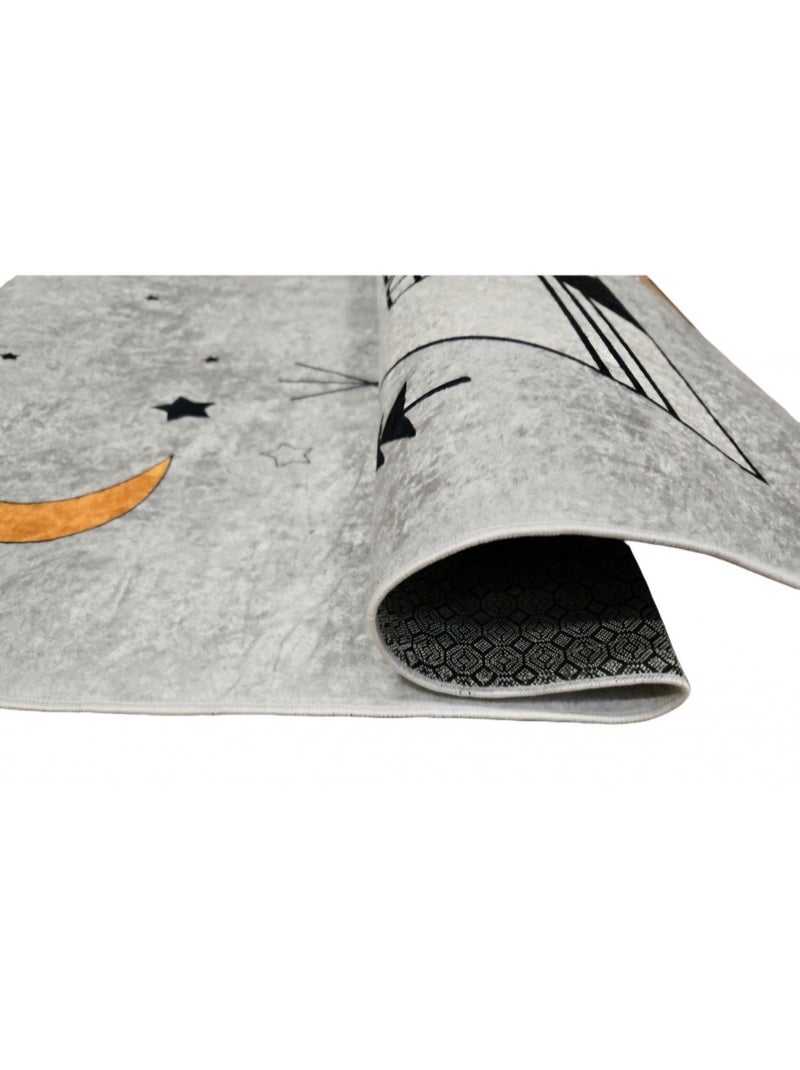 Tapis Enfant TIPI Gris - Kiabi