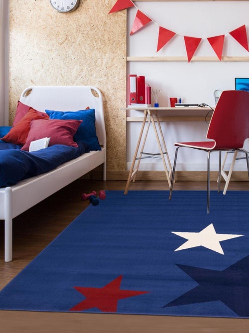 Tapis enfant tissé AF1 STAR - Kiabi