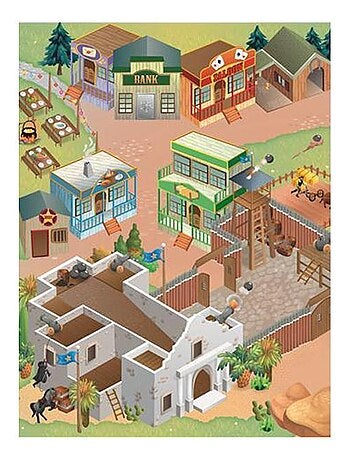 Tapis enfant tissé ALAMO