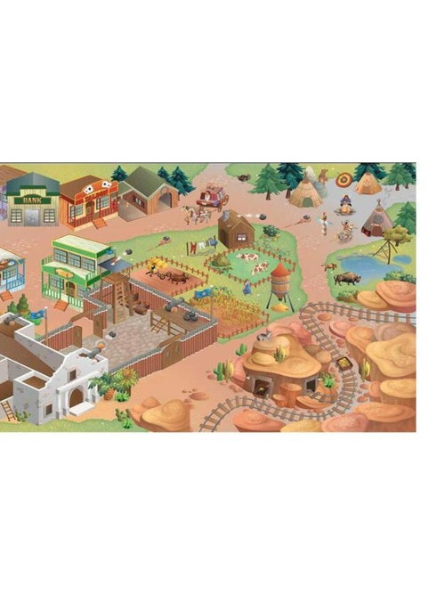 Tapis enfant tissé ALAMO - Kiabi