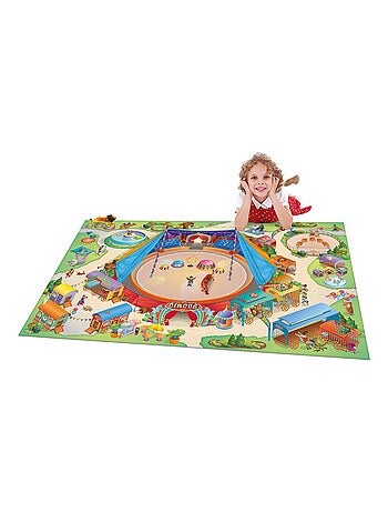 Tapis enfant tissé CIRQUE