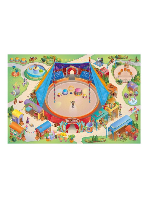 Tapis enfant tissé CIRQUE - Kiabi