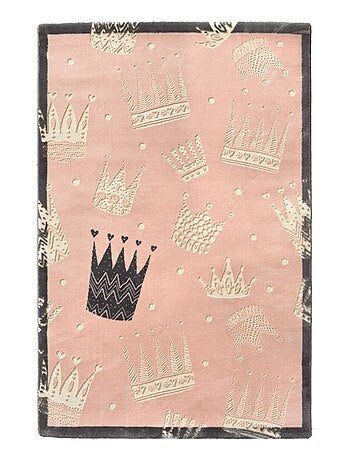 Tapis enfant tissé CROWN