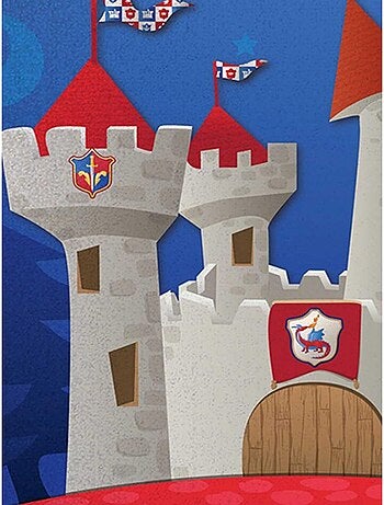 Tapis enfant tissé DOUX CAS