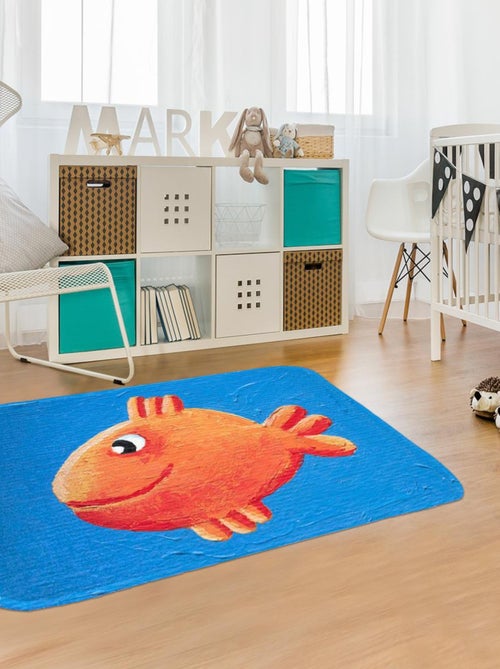 Tapis enfant tissé DOUX PO - Kiabi