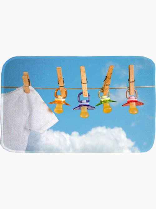 Tapis enfant tissé DOUX TET - Kiabi