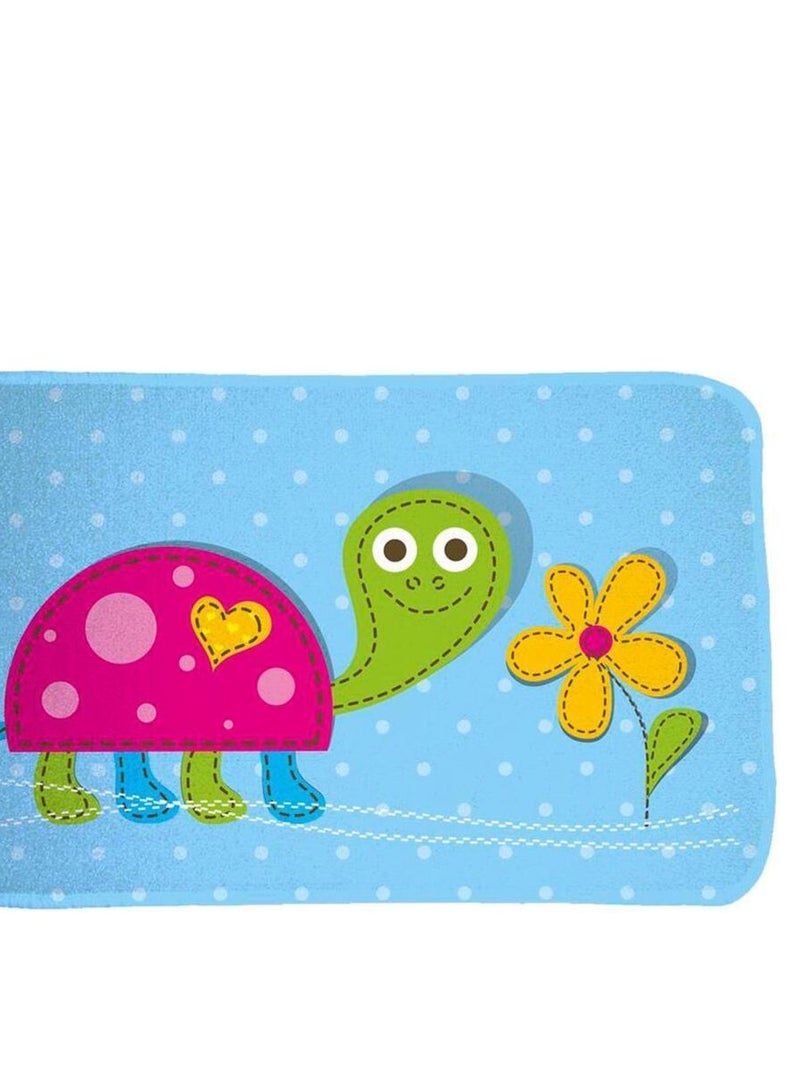 Tapis enfant tissé DOUX TOU Bleu - Kiabi