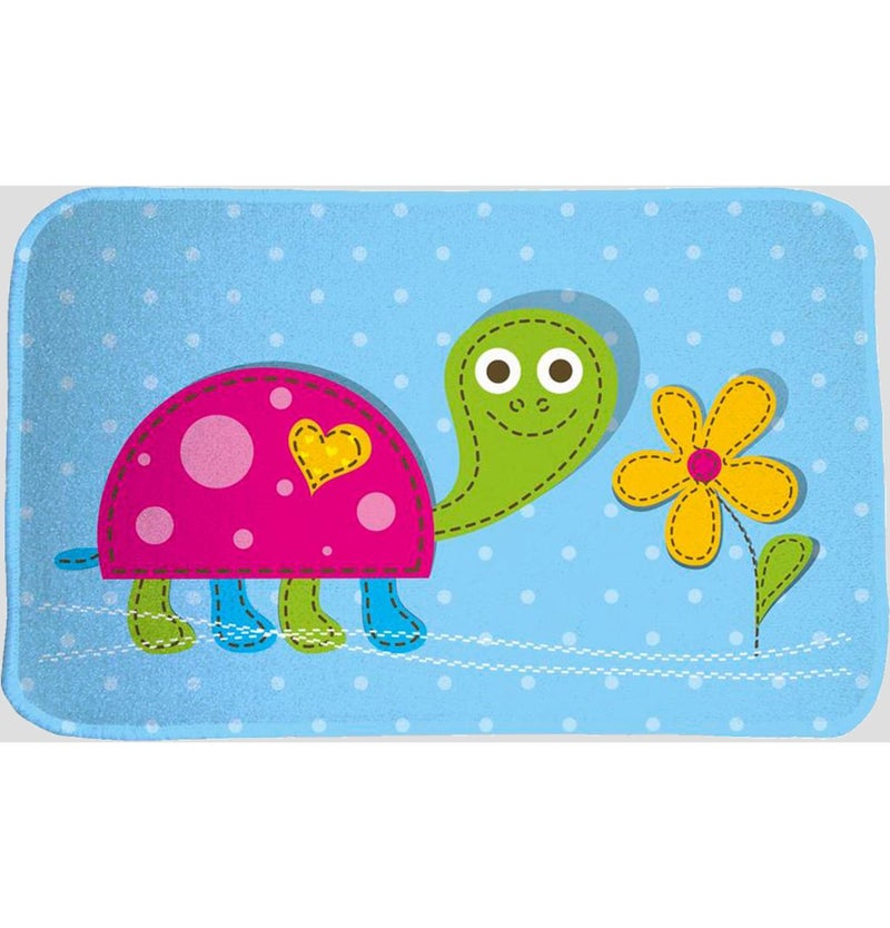 Tapis enfant tissé DOUX TOU Bleu - Kiabi