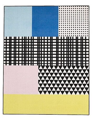 Tapis enfant tissé GRID