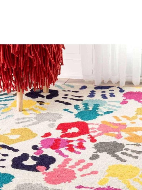Tapis enfant tissé HANDI - Kiabi