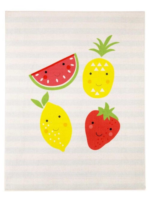 Tapis enfant tissé HAPPYFRUI - Kiabi