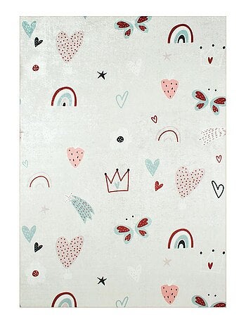 Tapis enfant tissé HEUREUX