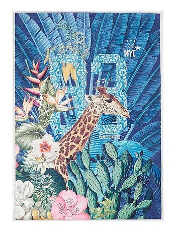 Tapis enfant tissé JUNGLE