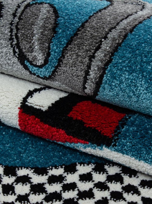 Tapis enfant tissé KID RACE - Kiabi