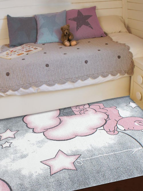 Tapis enfant tissé KID SKY - Kiabi Tapis enfant tissé KID SKY - Kiabi