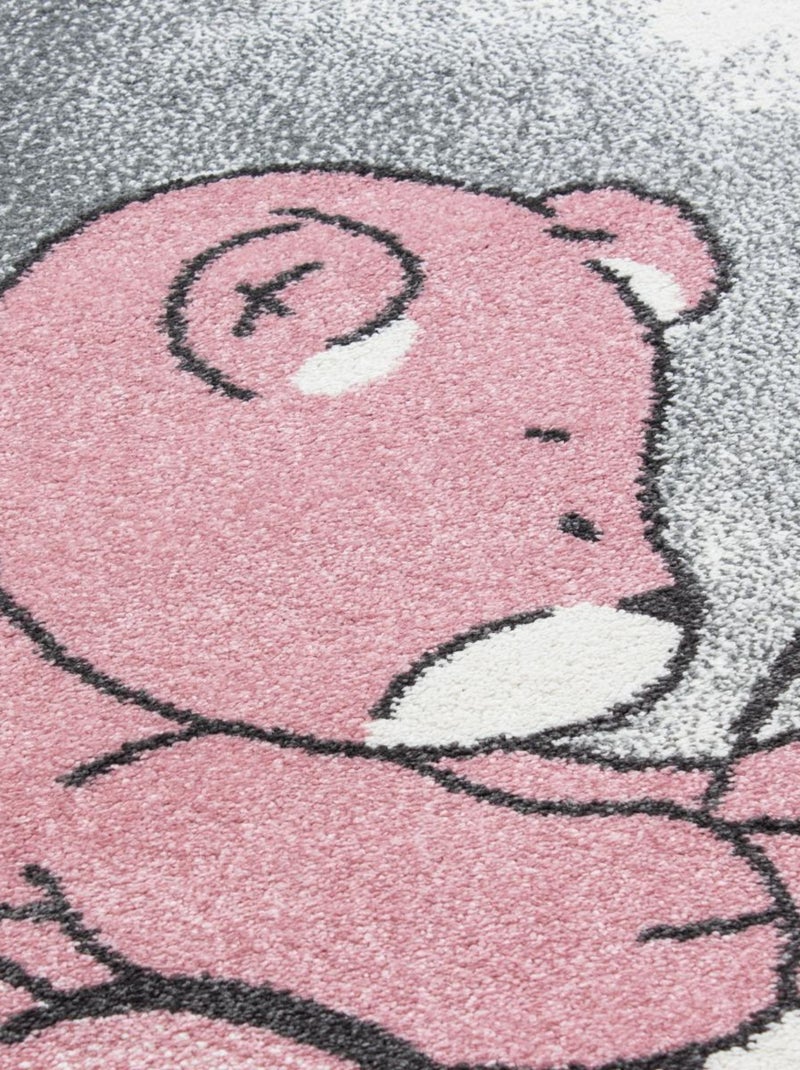 Tapis enfant tissé KID SKY Rose - Kiabi