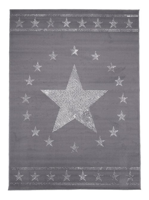 Tapis enfant tissé LYN1 1ST START - Kiabi Tapis enfant tissé LYN1 1ST START - Kiabi