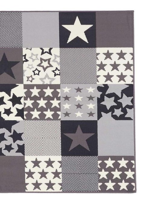 Tapis enfant tissé LYN1 CARETOILE - Kiabi