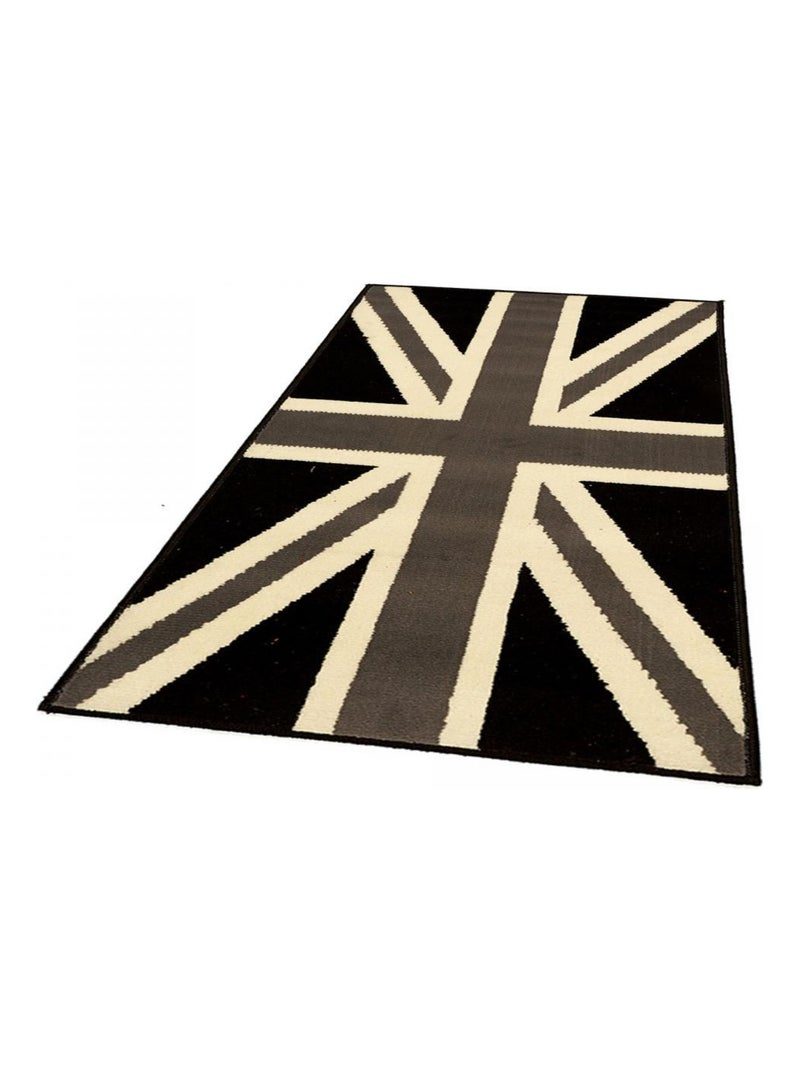 Tapis enfant tissé LYN1 UNIONJACK Gris - Kiabi