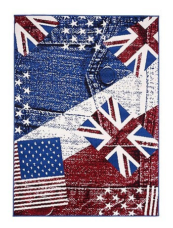 Tapis enfant tissé LYN1 USA UK