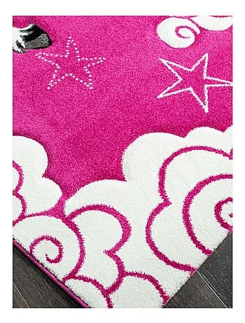 Tapis enfant tissé LYN8 LICORNE A