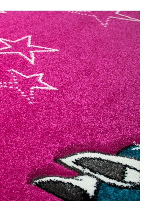 Tapis enfant tissé LYN8 LICORNE A - Kiabi