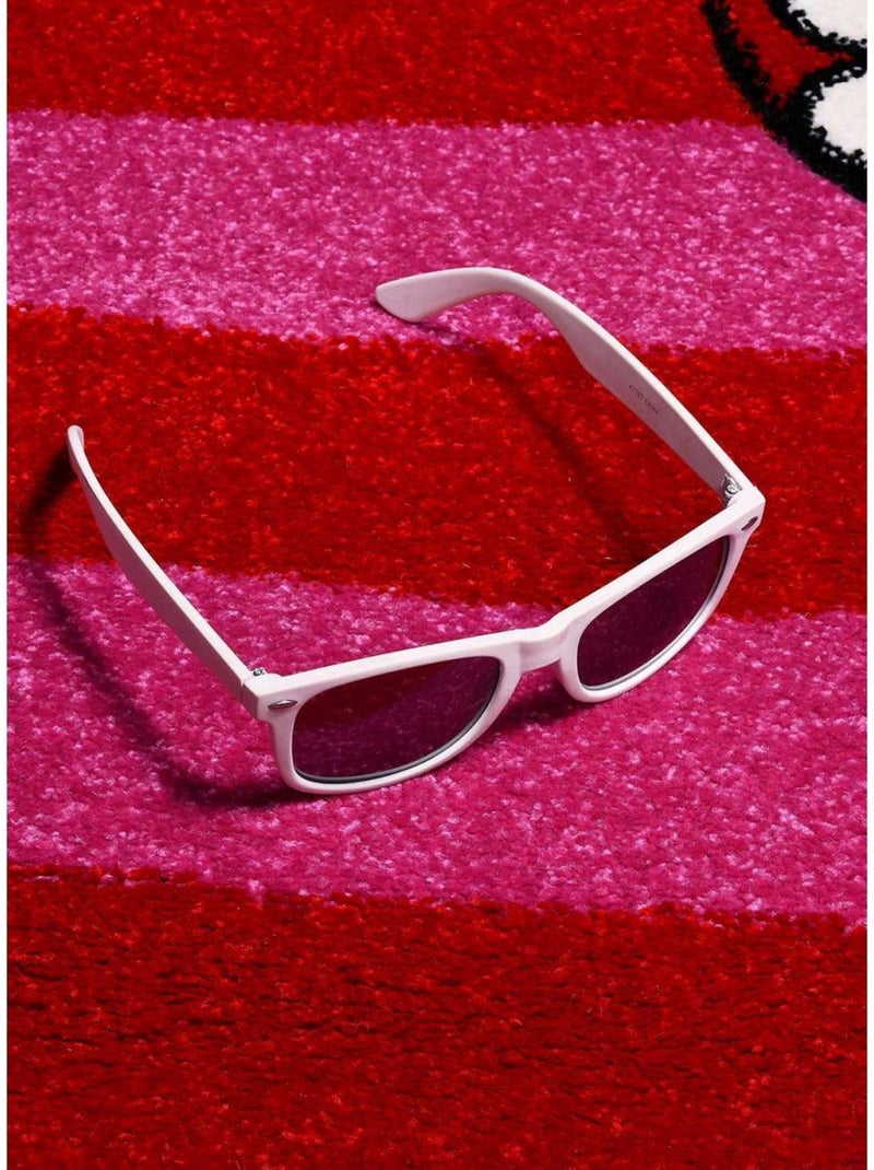 Tapis enfant tissé LYN8 NELMA Rose - Kiabi