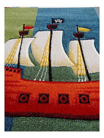 Tapis enfant tissé LYN8 PIRATE
