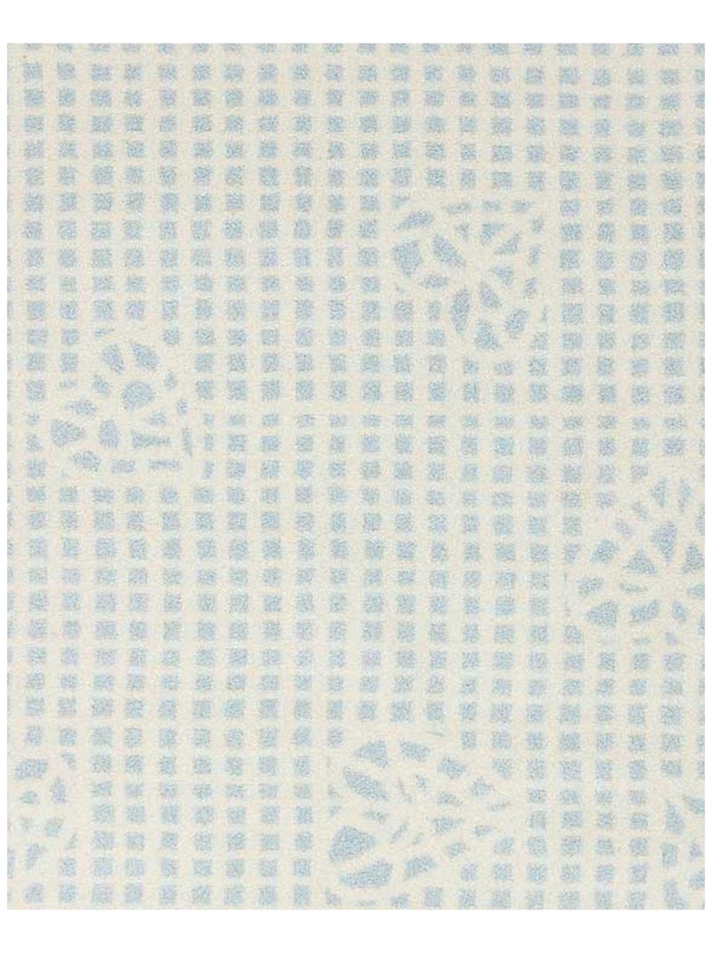 Tapis enfant tissé MARILINE Bleu - Kiabi