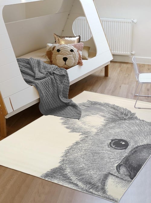 Tapis enfant tissé motif animaux AF1 KOALA - Kiabi