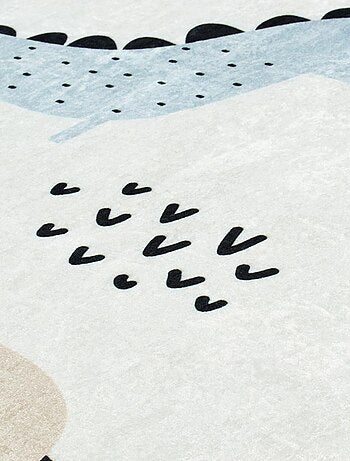 Tapis enfant tissé motif animaux DINO