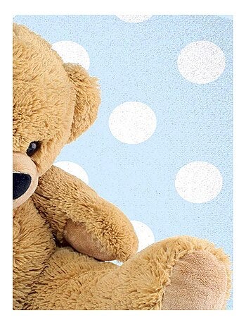Tapis enfant tissé motif animaux DOUX TED