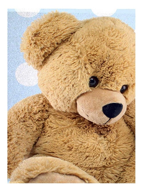 Tapis enfant tissé motif animaux DOUX TED - Kiabi