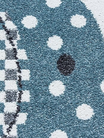 Tapis enfant tissé motif animaux KID RAIN