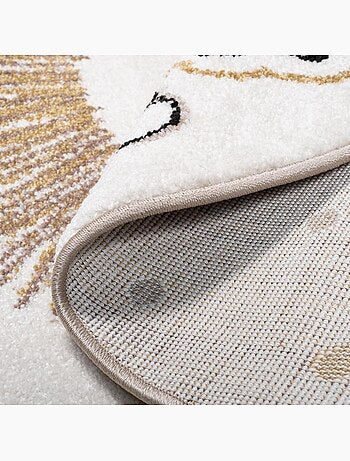 Tapis enfant tissé motif animaux SWEETLION