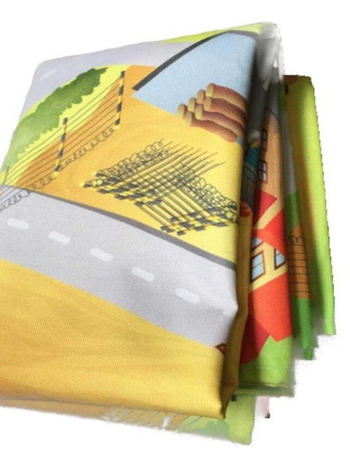 Tapis enfant tissé NAPPE MOYEN-AGE - Kiabi