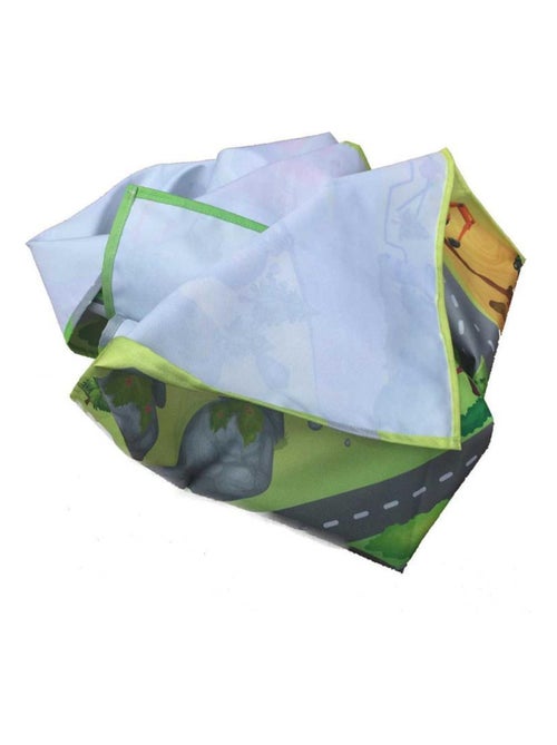 Tapis enfant tissé NAPPE PRINCESS - Kiabi