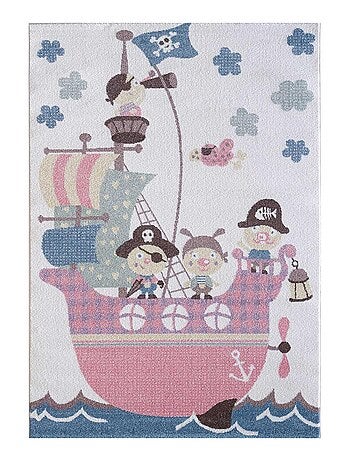 Tapis enfant tissé PIRATOJI