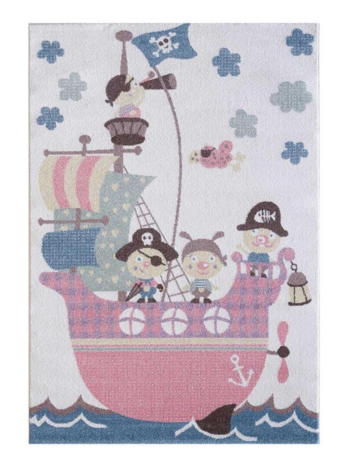 Tapis enfant tissé PIRATOJI - Kiabi