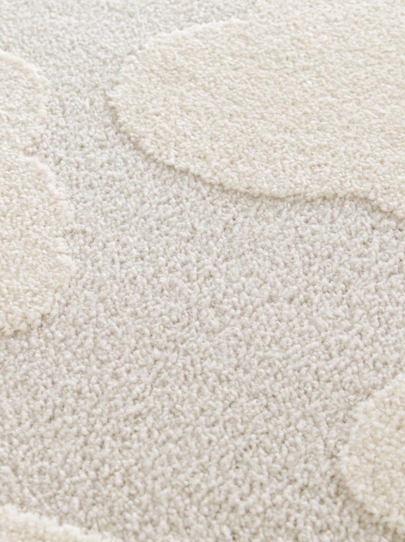 Tapis enfant tissé RIVIERA 3 Ecru - Kiabi