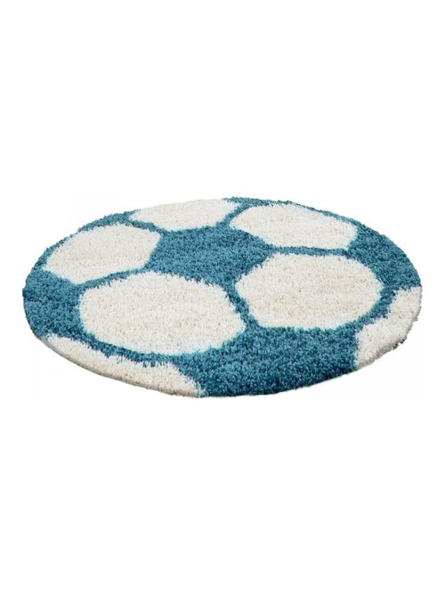 Tapis enfant tissé SHAGGY FOOT - Kiabi
