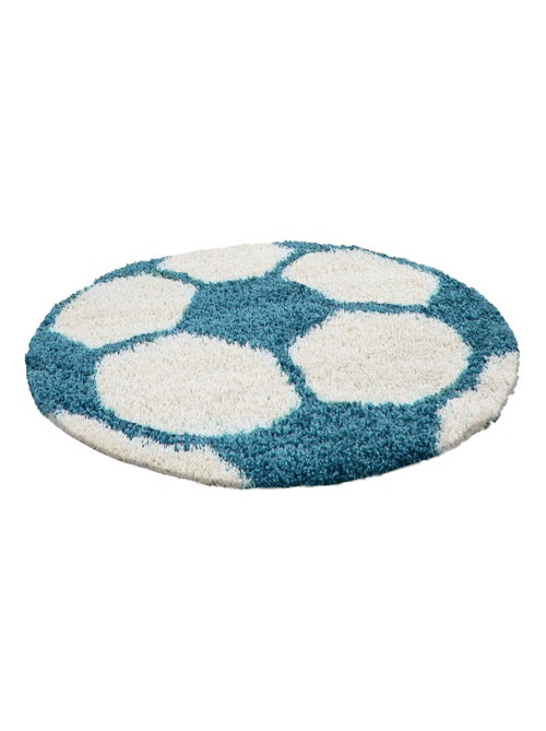 Tapis enfant tissé SHAGGY FOOT - Kiabi