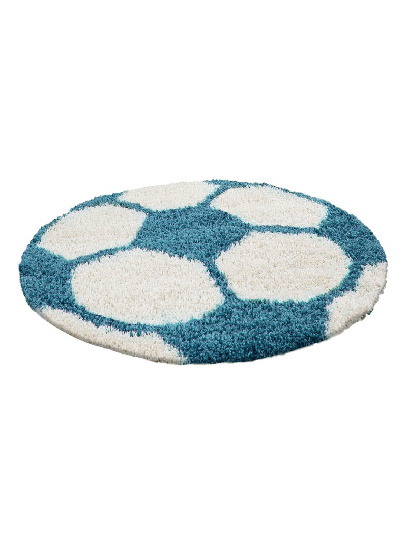 Tapis enfant tissé SHAGGY FOOT Multicolore - Kiabi