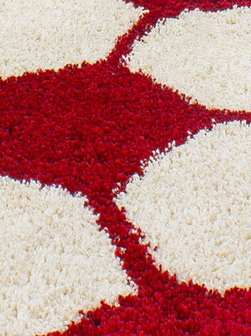 Tapis enfant tissé SHAGGY FOOT - Kiabi