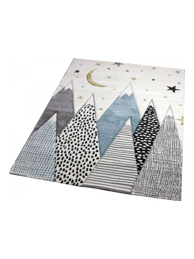Tapis enfant tissé SNOWSKY Ecru - Kiabi